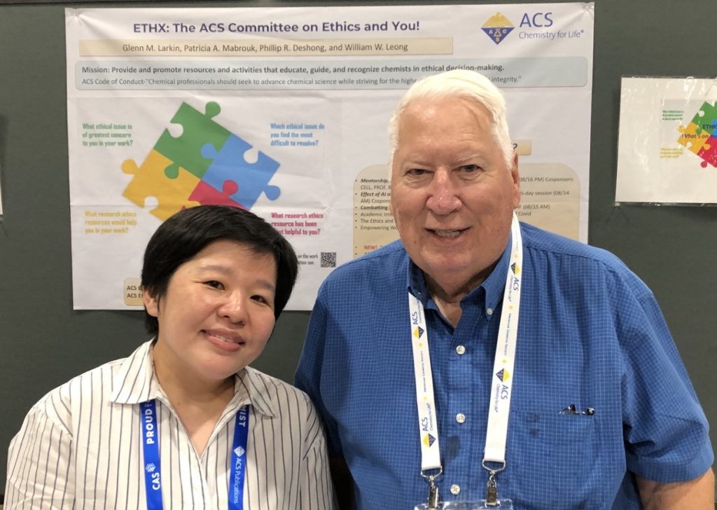 Neil Jespersen and Pei Meng Woi at the 2024 ACS Fall committee row